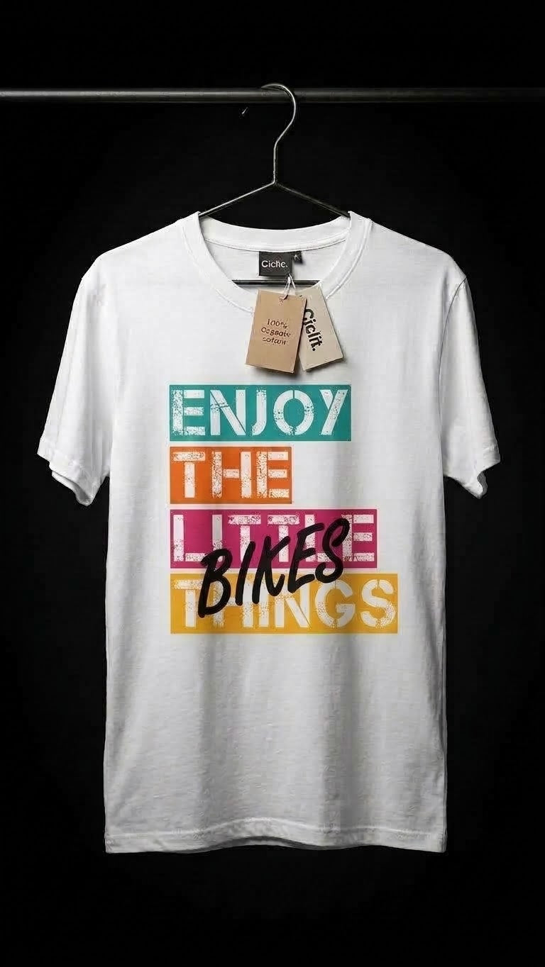 Camiseta Enjoy bikes Estilo Ciclista Casual | Ciclit