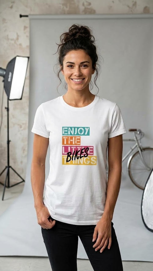 Camiseta Enjoy bikes Estilo Ciclista Casual | Ciclit