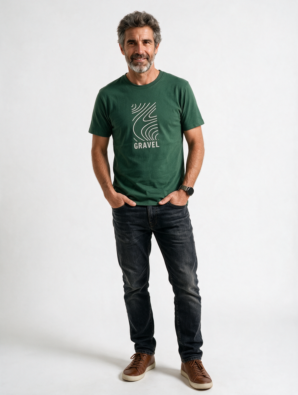 Camiseta Gravel Topo Estilo Ciclista Casual | Ciclit