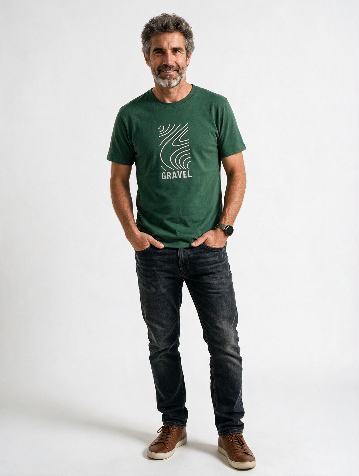 Camiseta Gravel Topo Estilo Ciclista Casual | Ciclit