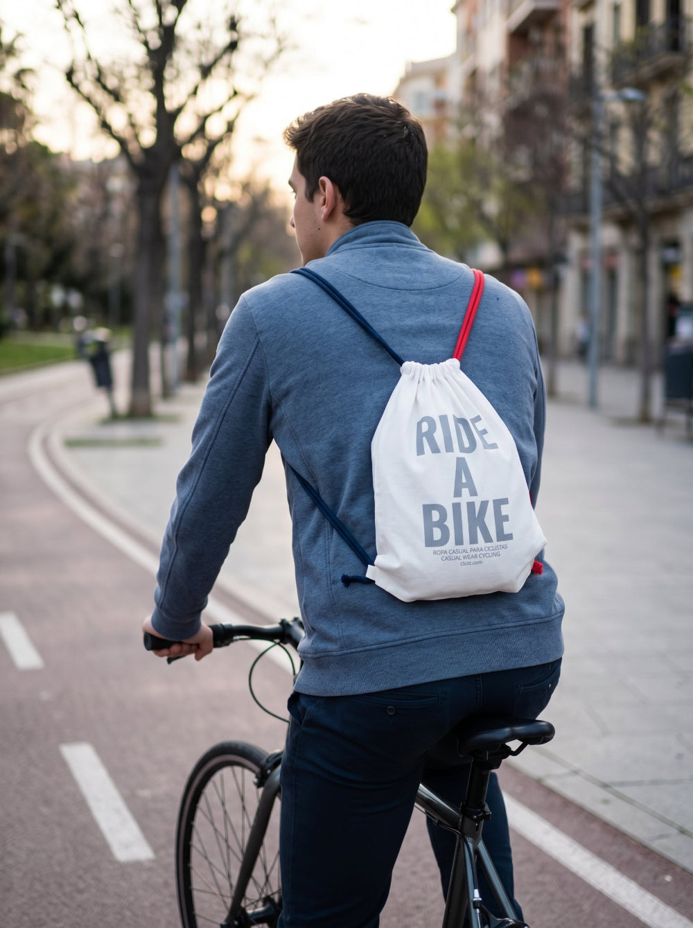 Mochila cuerda RIDE A BIKE